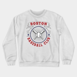 Boston Baseball Club Crewneck Sweatshirt